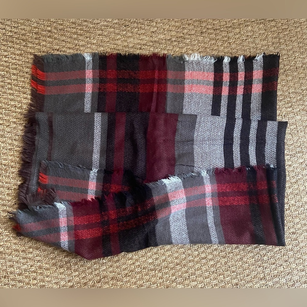 Plaid Scarf/Wrap